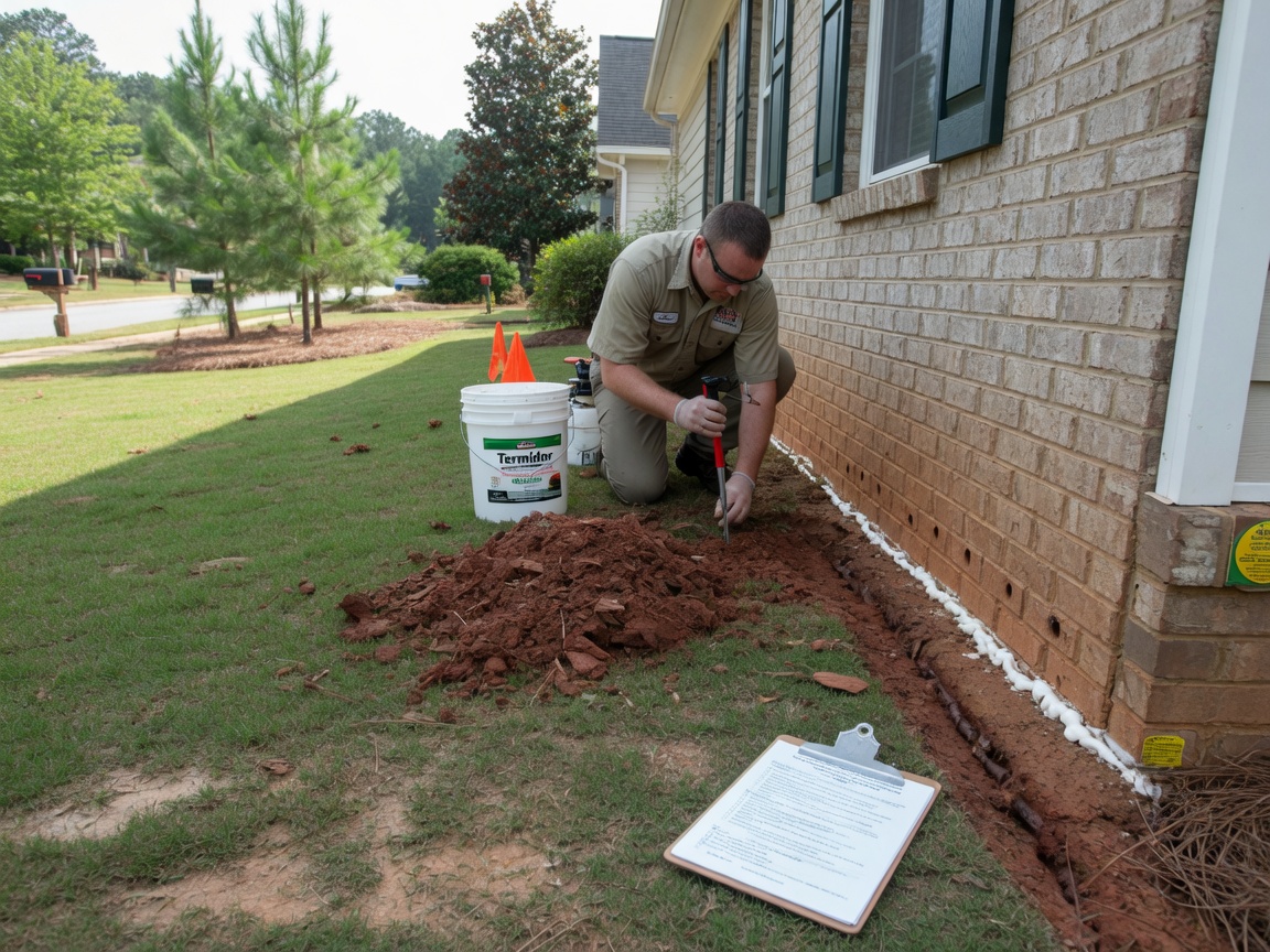 Termite Prevention for Georgia Lawns and Foundations