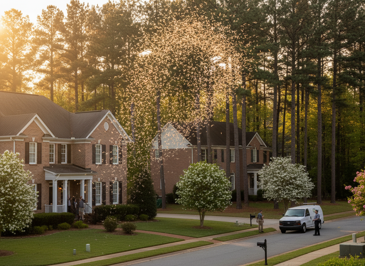 When Termites Swarm in Alpharetta Georgia