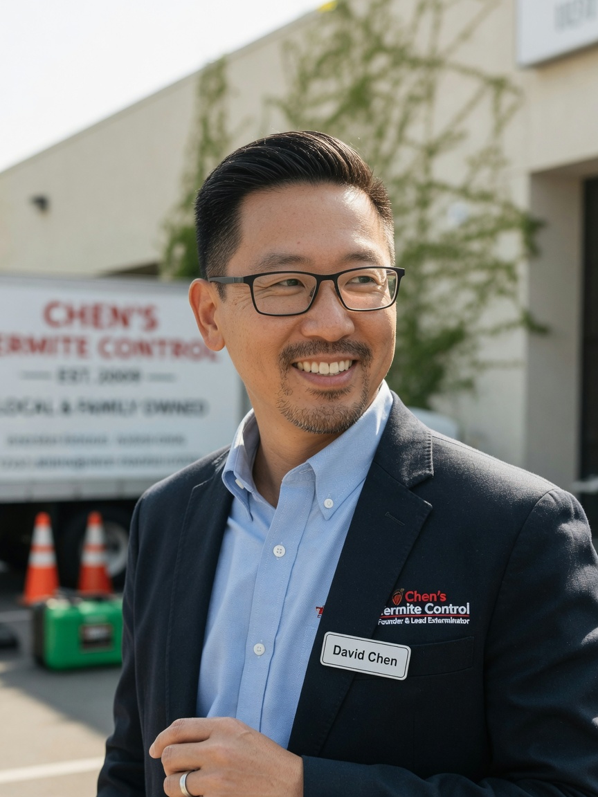 David Chen, Founder and Lead Exterminator
