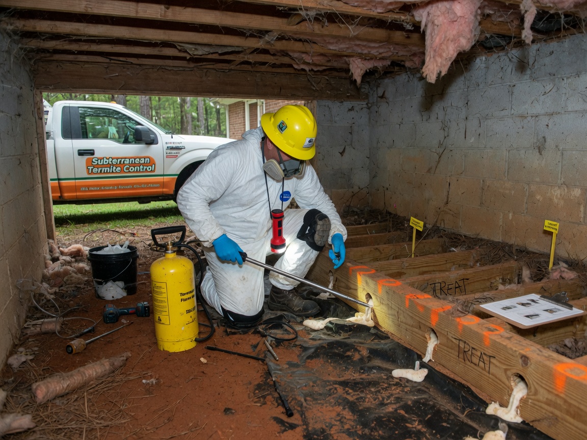 Subterranean Termite Control in Alpharetta, GA