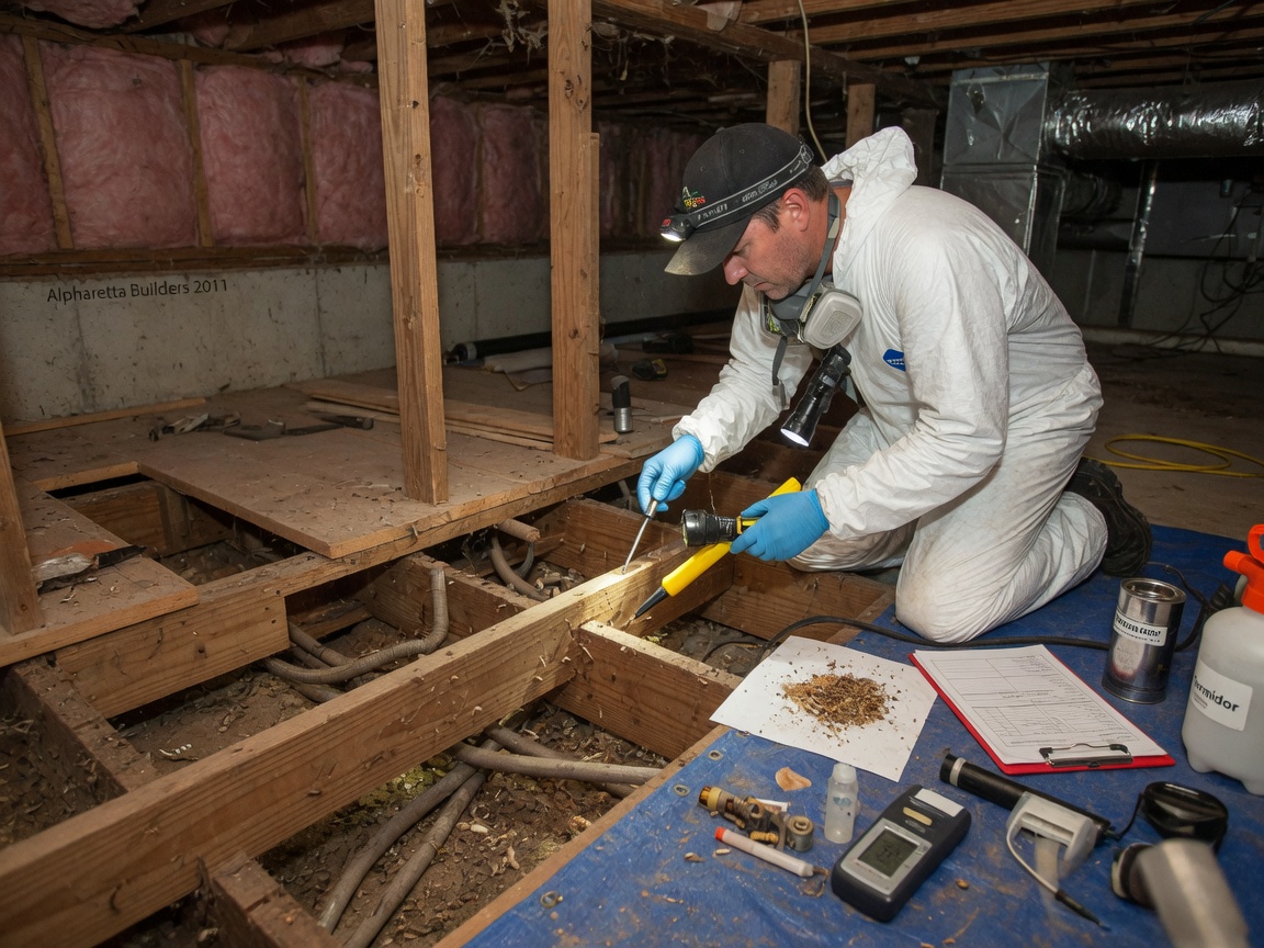Termites in Wooden Structures in Alpharetta, GA